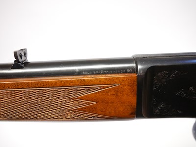 Lot 257 - Miroku ML-22 .22lr lever action rifle, serial...