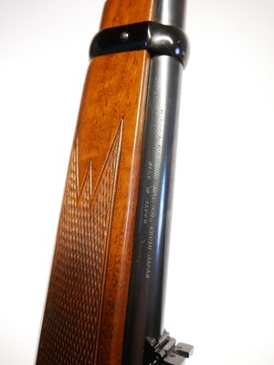 Lot 257 - Miroku ML-22 .22lr lever action rifle, serial...