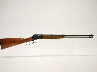 Lot 257 - Miroku ML-22 .22lr lever action rifle, serial...