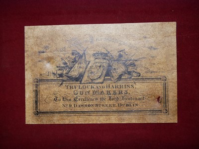 Lot 307 - Trulock and Harriss cased pair of 12 bore side...