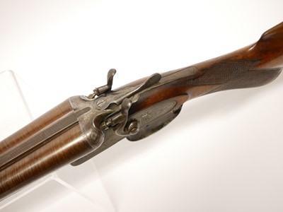 Lot 353 - Fred Williams 12 bore side by side hammer gun,...