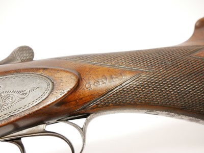Lot 353 - Fred Williams 12 bore side by side hammer gun,...
