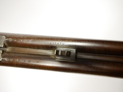 Lot 353 - Fred Williams 12 bore side by side hammer gun,...