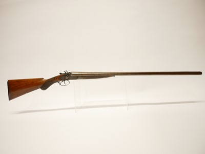 Lot 353 - Fred Williams 12 bore side by side hammer gun,...