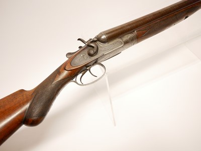 Lot 353 - Fred Williams 12 bore side by side hammer gun,...