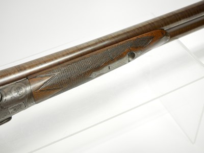 Lot 353 - Fred Williams 12 bore side by side hammer gun,...
