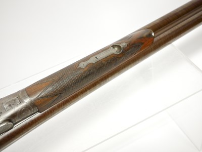 Lot 353 - Fred Williams 12 bore side by side hammer gun,...