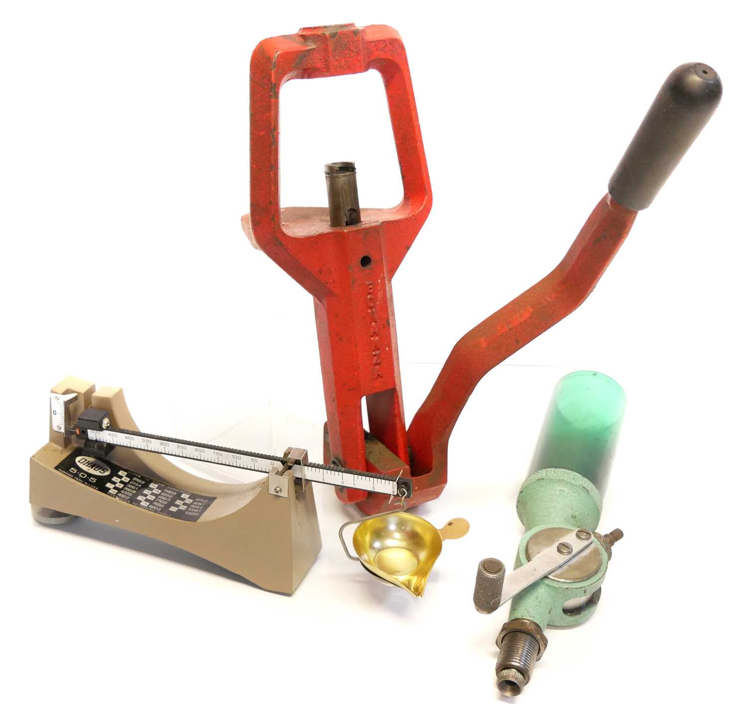 Lot 476 - Reloading equipment, to include a Bonanza...