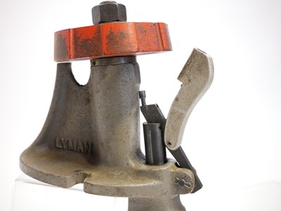 Lot 477 - Lyman ST single stage rotary cast press, with...