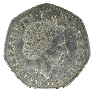 Lot 48 - 2009 Royal Mint, Fifty Pence, 250th Anniversary of the Royal Botanical Gardens, Kew.