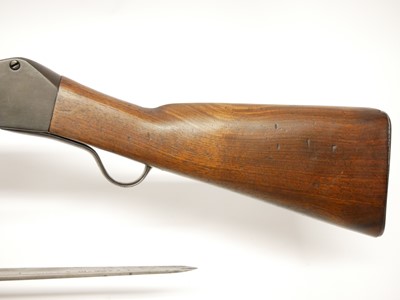 Lot 48 - Martini Henry MkII .577/450 rifle and bayonet,...
