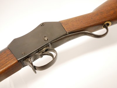 Lot 48 - Martini Henry MkII .577/450 rifle and bayonet,...