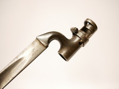 Lot 48 - Martini Henry MkII .577/450 rifle and bayonet,...