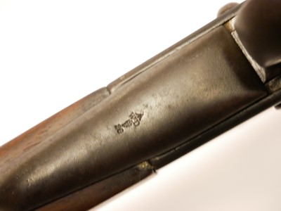 Lot 48 - Martini Henry MkII .577/450 rifle and bayonet,...