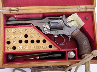 Lot 78 - Deactivated cased Webley, Army and Navy W.G....