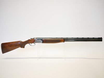 Lot 343 - Lanber 12 bore over and under shotgun, serial...