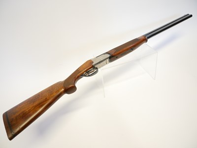 Lot 343 - Lanber 12 bore over and under shotgun, serial...