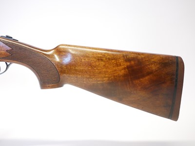 Lot 343 - Lanber 12 bore over and under shotgun, serial...