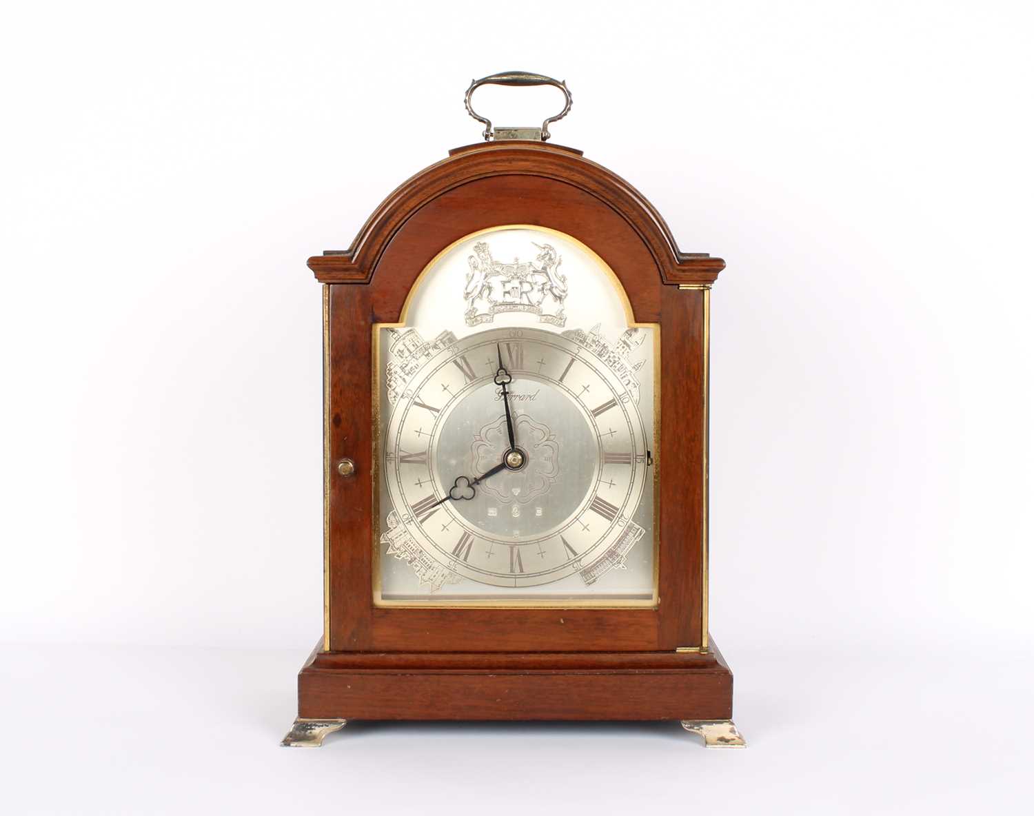 Lot 54 - "The Garrard Silver Jubilee Clock"