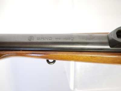Lot 252 - Brno CZ .22lr model 2 bolt action rifle and...