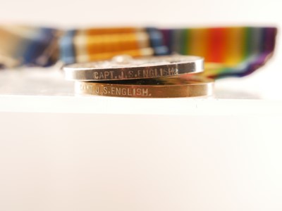 Lot 187 - WWI medal group with masonic medal, for...