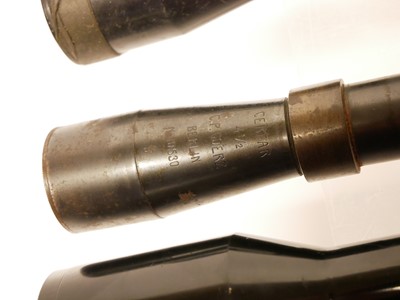 Lot 463 - Four German rifle telescopic sights, to...