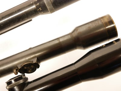 Lot 463 - Four German rifle telescopic sights, to...
