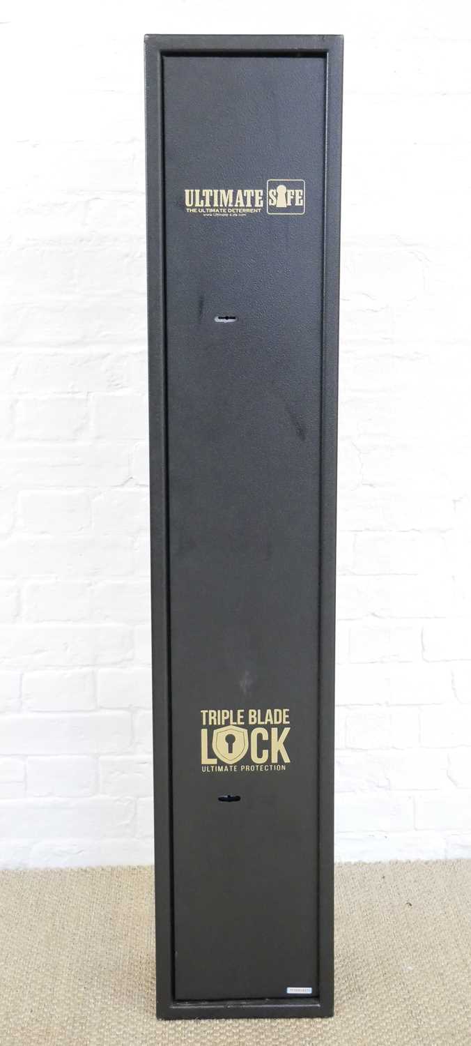 Lot 410 - Ultimate Safe steel gun cabinet, with two sets...