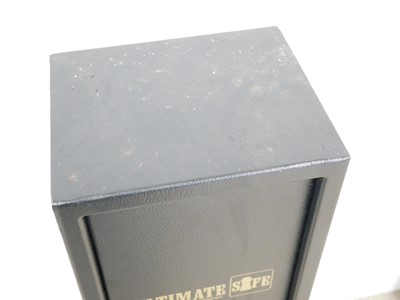 Lot 410 - Ultimate Safe steel gun cabinet, with two sets...