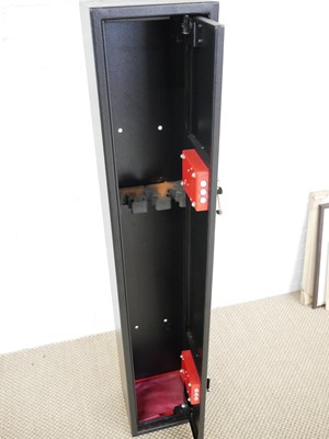 Lot 410 - Ultimate Safe steel gun cabinet, with two sets...