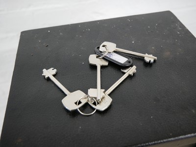 Lot 410 - Ultimate Safe steel gun cabinet, with two sets...
