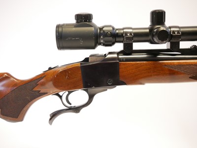 Lot 246 - Ruger No.1 7x57 falling block rifle, serial...