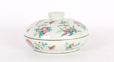 Lot 1 - A Chinese Straits Export Sweetmeat Dish and Cover