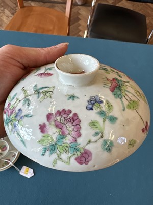 Lot 1 - A Chinese Straits Export Sweetmeat Dish and Cover