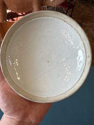 Lot 1 - A Chinese Straits Export Sweetmeat Dish and Cover