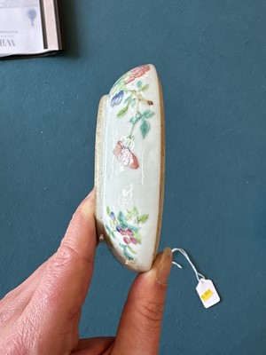 Lot 1 - A Chinese Straits Export Sweetmeat Dish and Cover