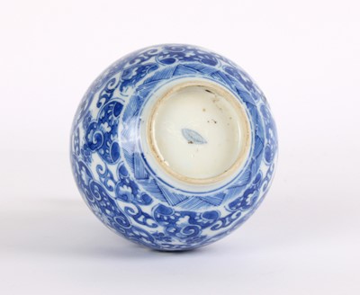 Lot 1 - A Chinese Export "Lotus" Bottle Vase