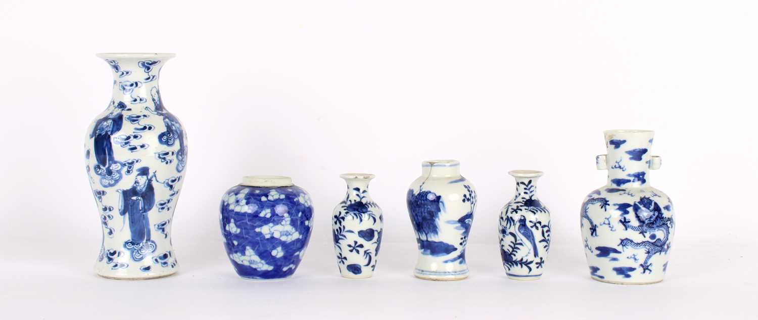Lot 22 - A Group of Chinese Blue & White Ceramics