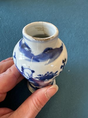 Lot 22 - A Group of Chinese Blue & White Ceramics
