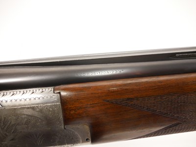 Lot 366 - Browning B25-2G 12 bore over and under shotgun,...