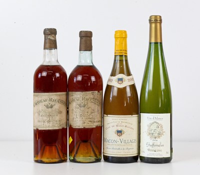 Lot 26 - 4 bottles Fine Grand Cru Classe Sauternes and others