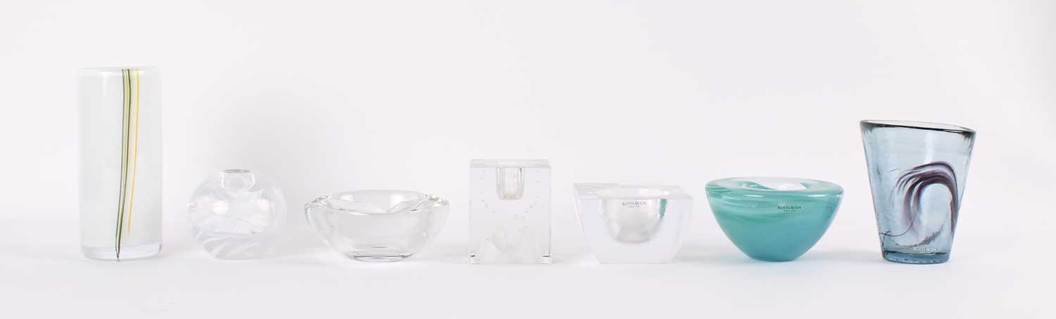 Lot 46 - Ulrica Hydman-Vallien for Kosta Boda, "Mine" Series Tumbler Glass