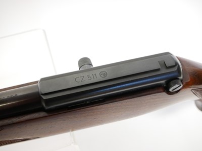 Lot 350 - CZ 511 .22lr semi automatic rifle, serial...