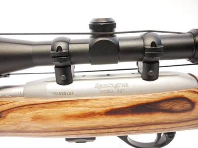 Lot 351 - Remington model 597 .22lr semi automatic rifle,...