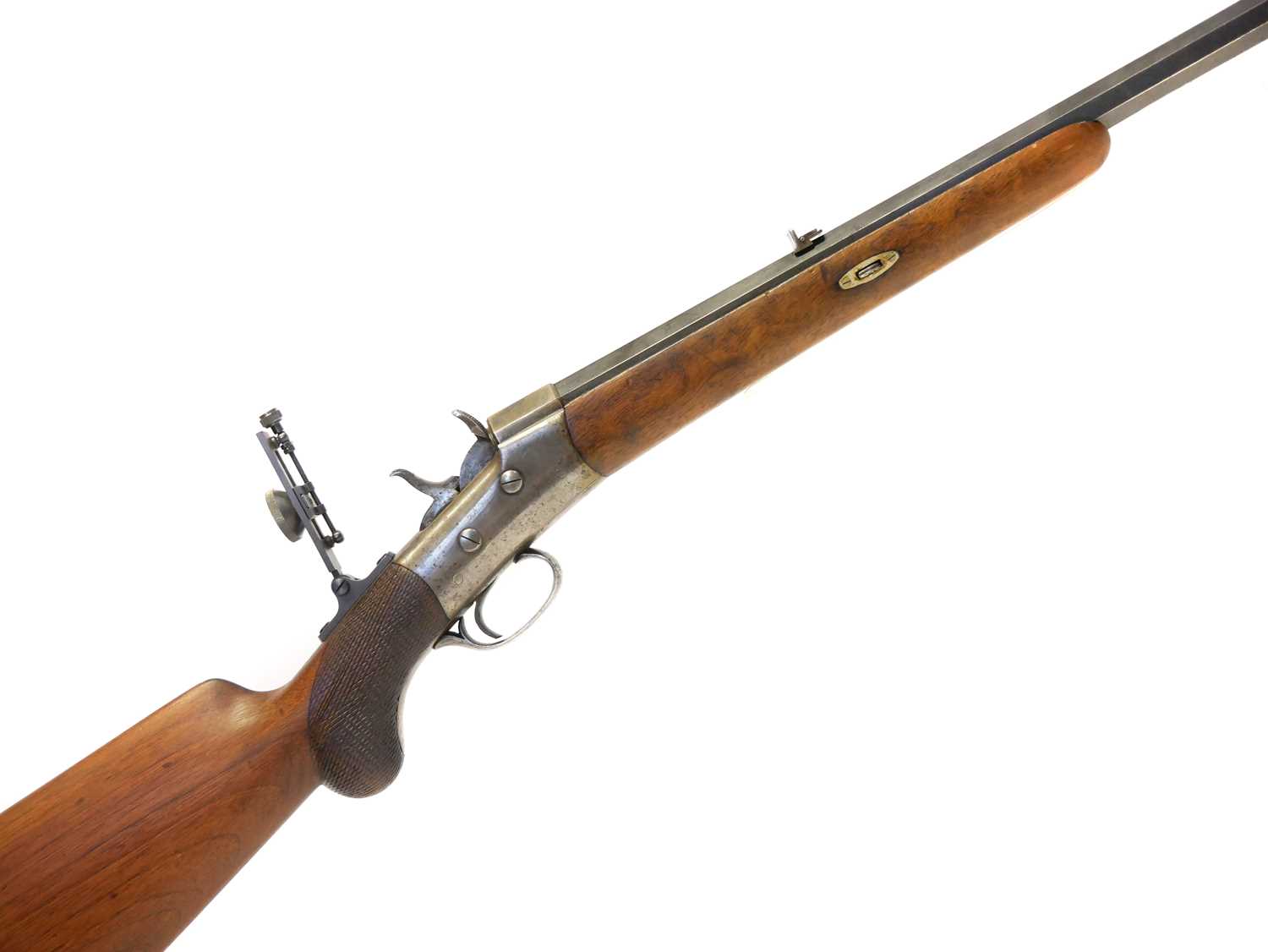 Lot 54 - Husqvarna model 33 single shot 9x57R rolling...