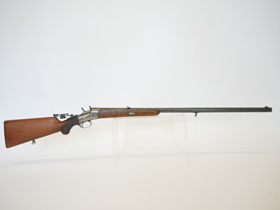 Lot 54 - Husqvarna model 33 single shot 9x57R rolling...
