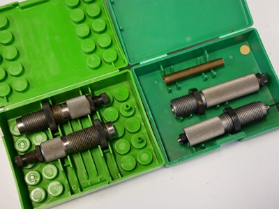 Lot 628 - RCBS 9.3mm x 72 rimmed two die set, also a...