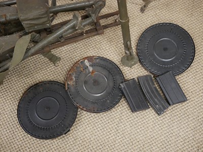 Lot 89 - Collection of heavy machine gun accessories,...