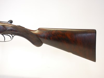 Lot 425 - Fred Williams 12 bore side by side shotgun,...