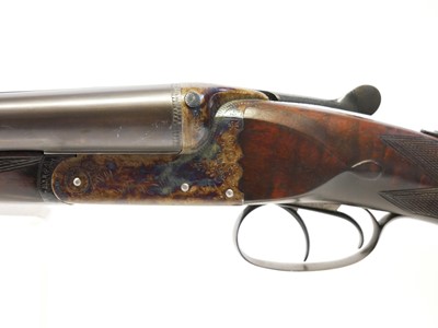 Lot 425 - Fred Williams 12 bore side by side shotgun,...